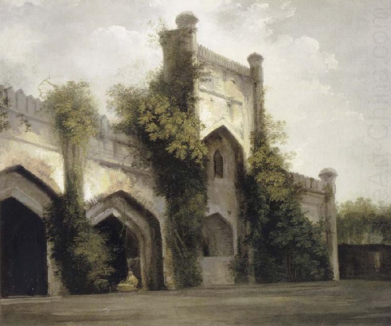 View of a Mosque at Rajmahal, unknow artist